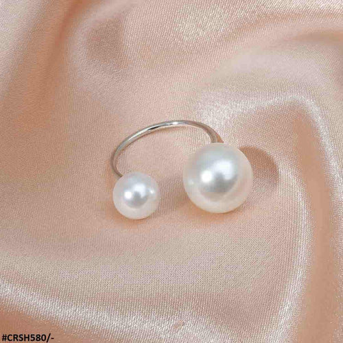 Pearl Adjustable Ring