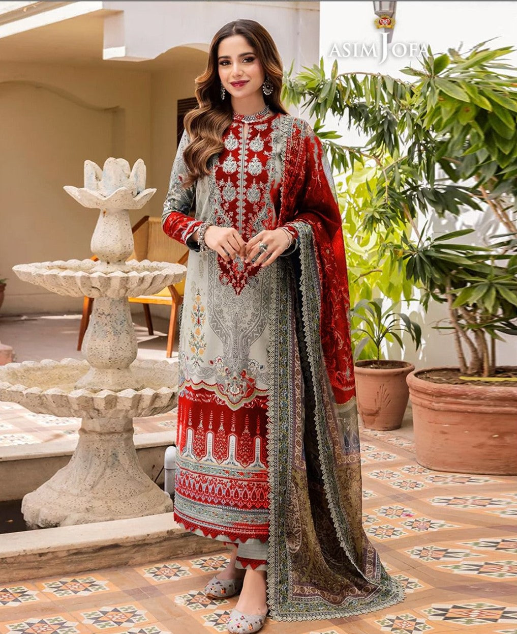Ruby Red 3PC (Lawn)