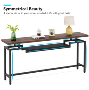 Proportionate Living Room Lounge Entryway Organizer Console Table