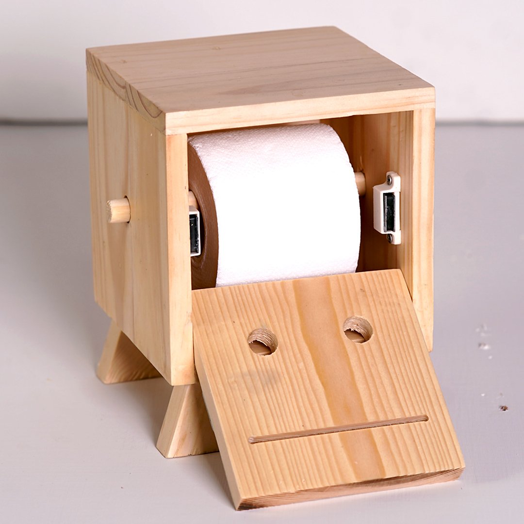 Gabby Side Solid Wood Tissue Box