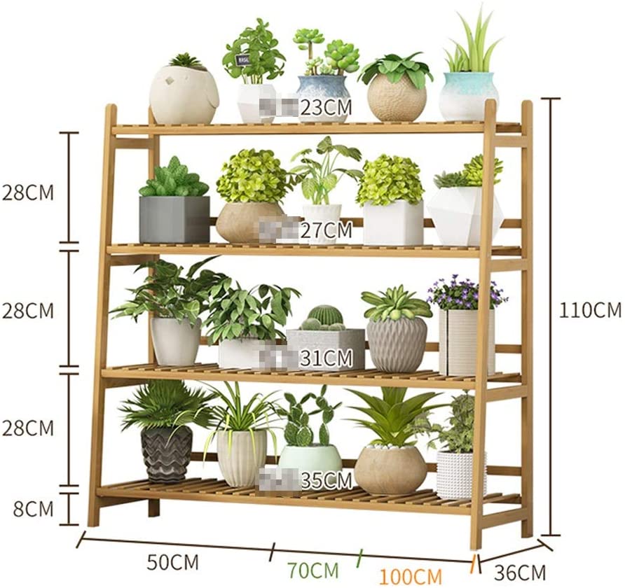 Patio Flower Entryway Plant Stand (4 Tier)