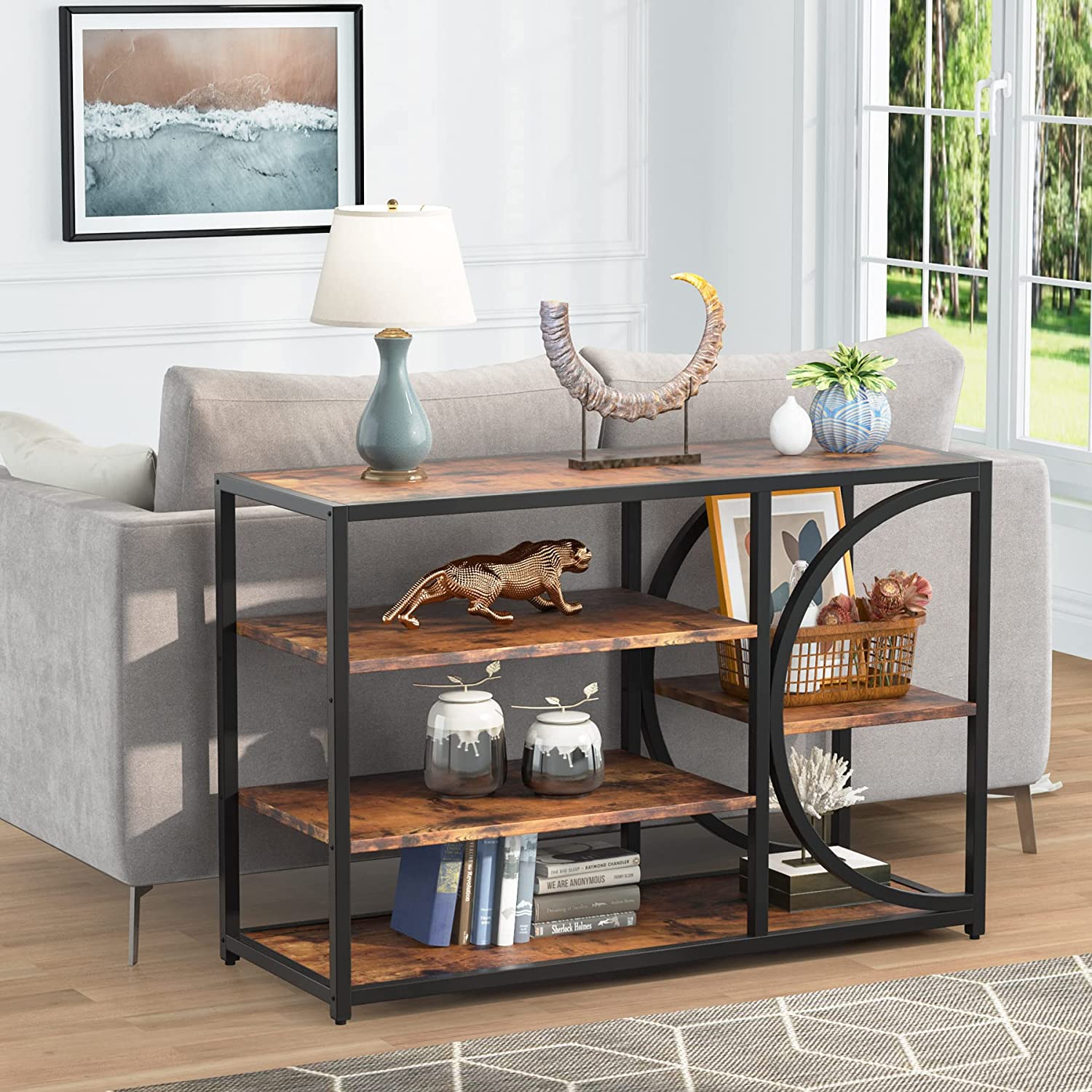 Hallway Accent Lounge Living Room Organizer Console Table