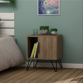 Montrose House Side Hairpin Nightstand Table