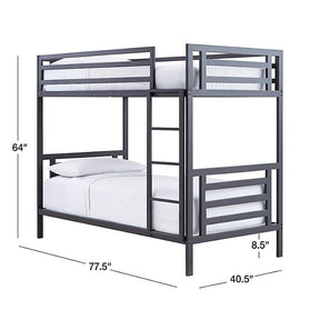 Kids Metal Bunk Bed