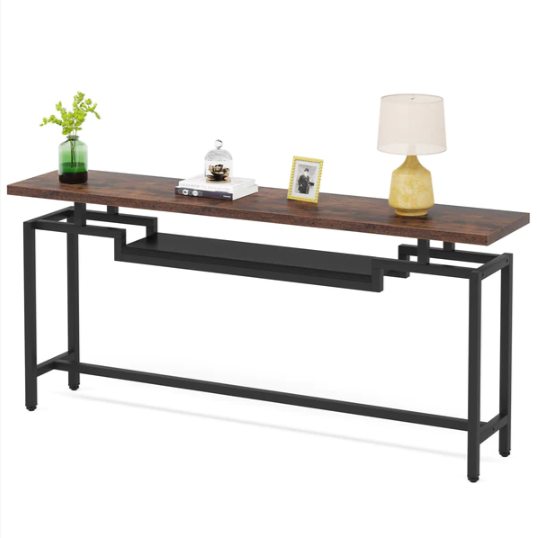 Proportionate Living Room Lounge Entryway Organizer Console Table