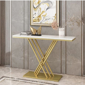 Scrimpy LED Living Lounge Entryway Console Organizer Table