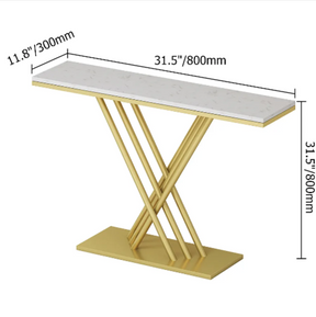 Scrimpy LED Living Lounge Entryway Console Organizer Table