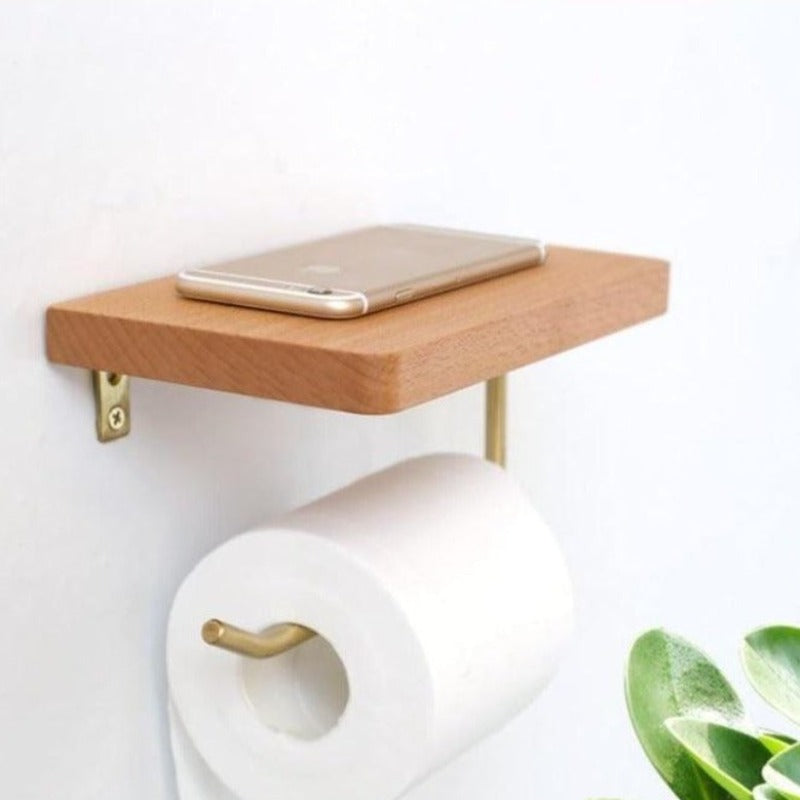 Wall Mounted Tissue Organizer Shelve